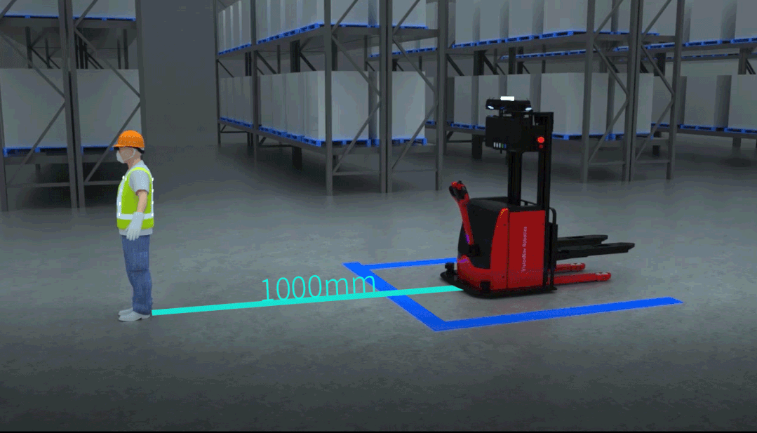 未来机器人无人叉车安全防护升级