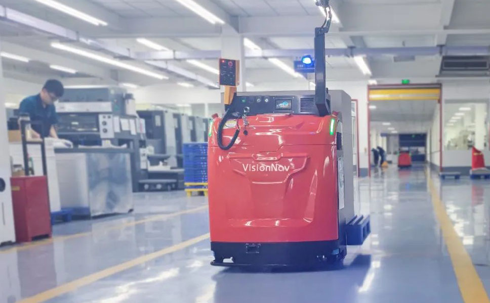 山东无人叉车案例|未来机器人助力印刷制造业实现物流无人化升级